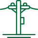 Hydro pole icon